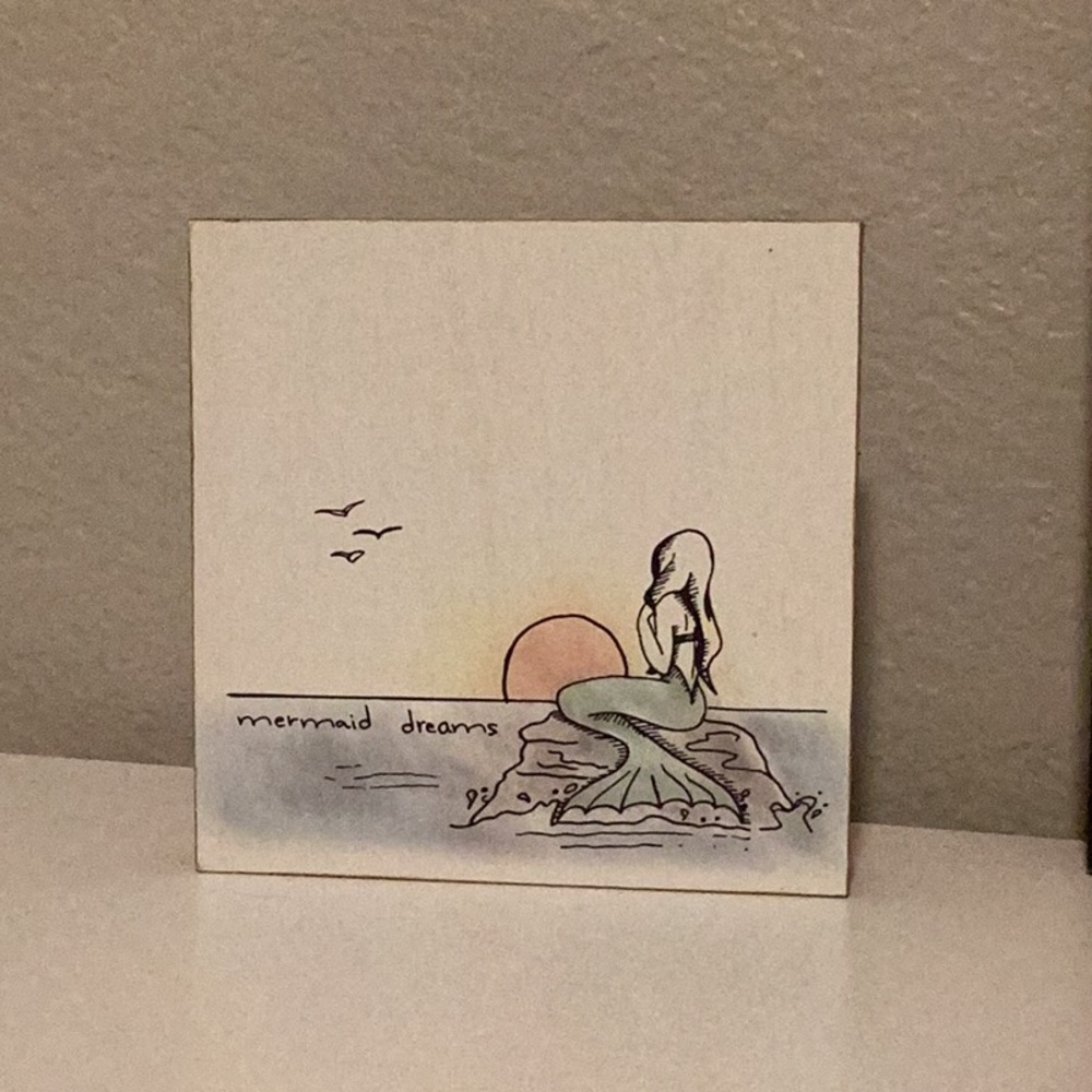 Mermaid Decor (wooden)